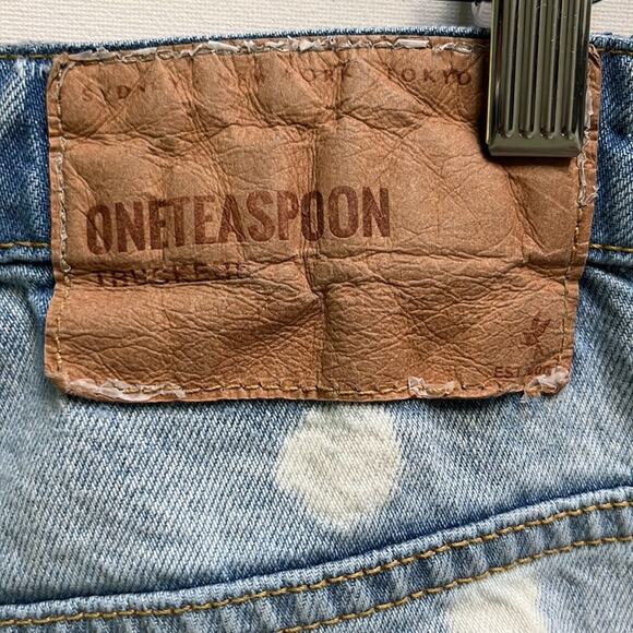 One Teaspoon Trucker Jeans Size 26 - Picture 6 of 13